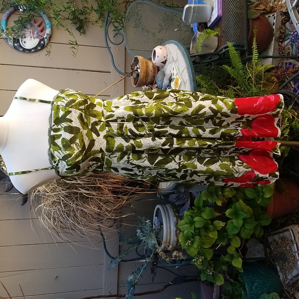 We Love Vera Anthropologie Strawberry Sundress